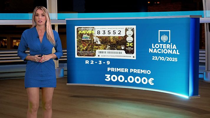 Loterías - Sorteo de la Lotería Nacional, Bonoloto, Primitiva y Jóker del 23/10/2025