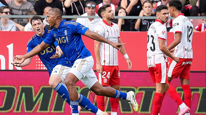 Resúmenes de LaLiga - Girona FC - Real Oviedo: resumen del partido de la 10ª jornada de Liga | Primera