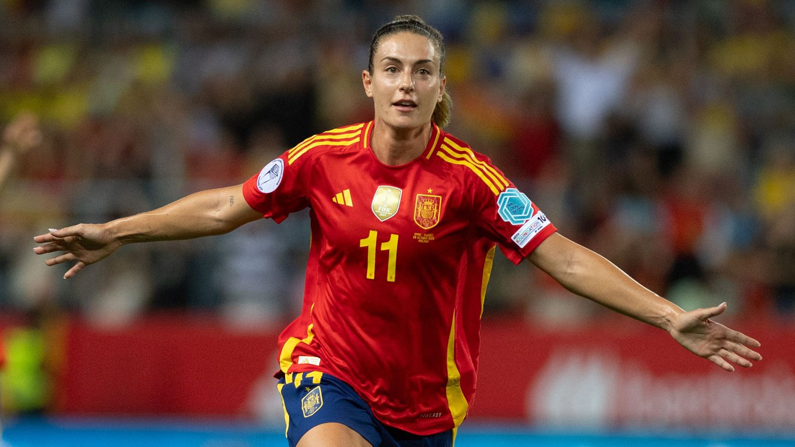 España - Suecia | Gol de falta de Alexia Putellas (1-0) - UEFA Women's Nations League | Ver