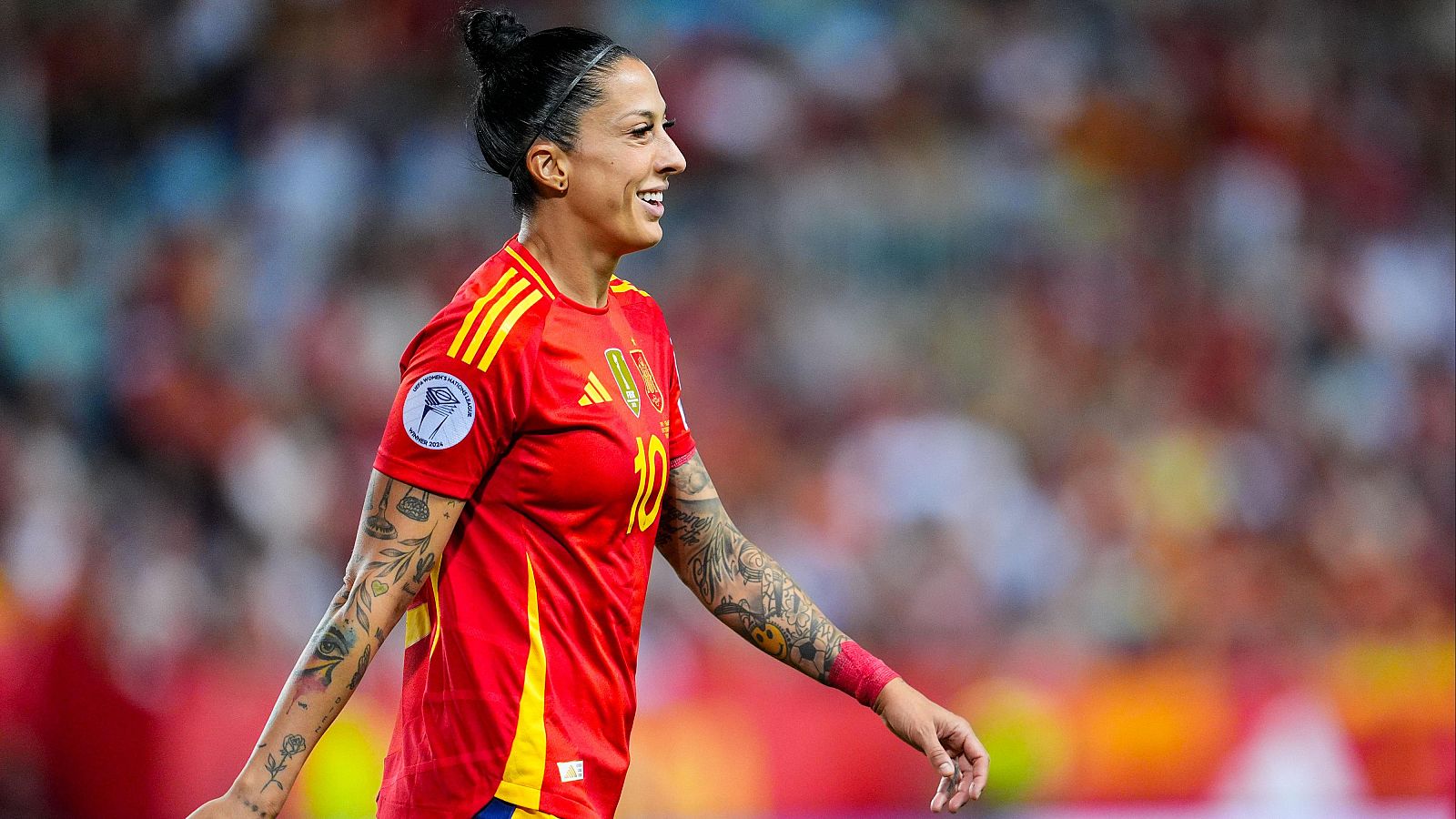 Jenni Hermoso, ovacionada en su regreso con España en la Nations - UEFA Women's Nations League | Ver