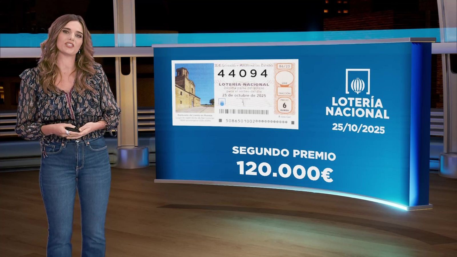 Sorteo de la Lotería Nacional: 25/10/2025 - Loterías | Ver