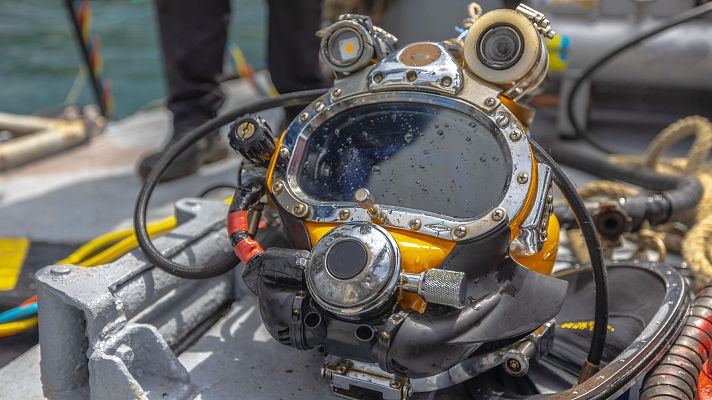 Telediario Fin de Semana - Un día con Edu O'Kean, buzo profesional