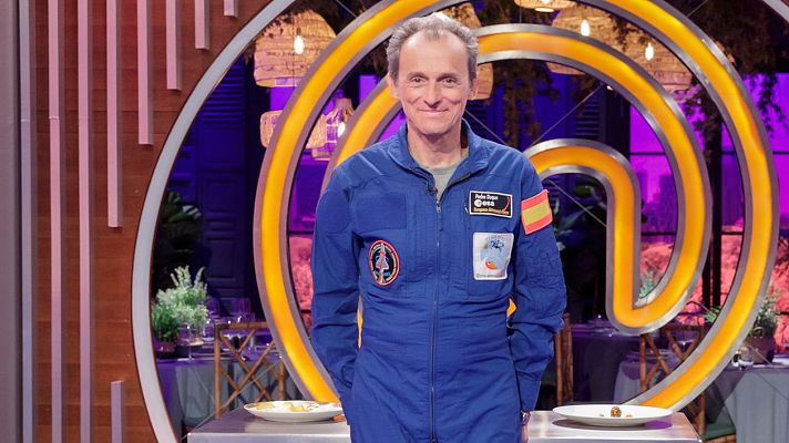 MasterChef Celebrity - Pedro Duque visita MasterChef Celebrity 10