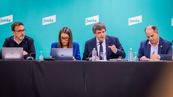 Diario 24 - Junts se reúne para decidir si rompe con Sánchez