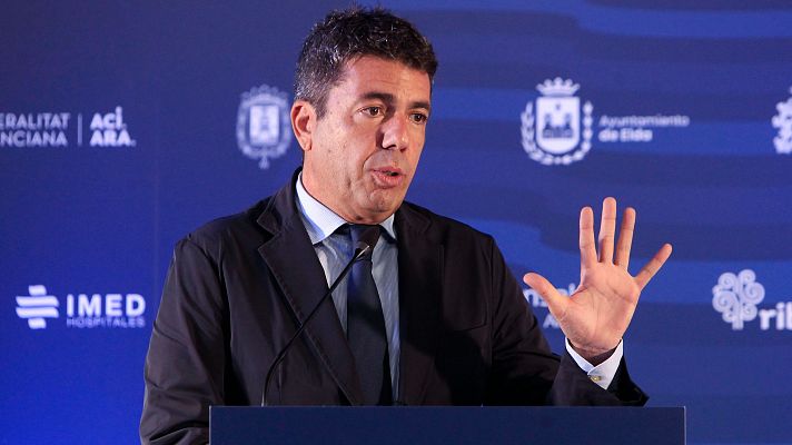 Mazón pide \"evitar el ruido\" en el aniversario de la dana y la oposición insiste en que dimita - Informativo 24h | Ver