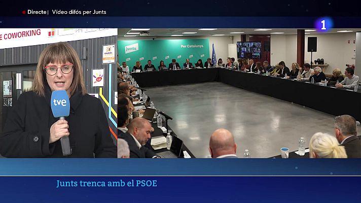 L'Informatiu - Junts trenca relacions amb el PSOE