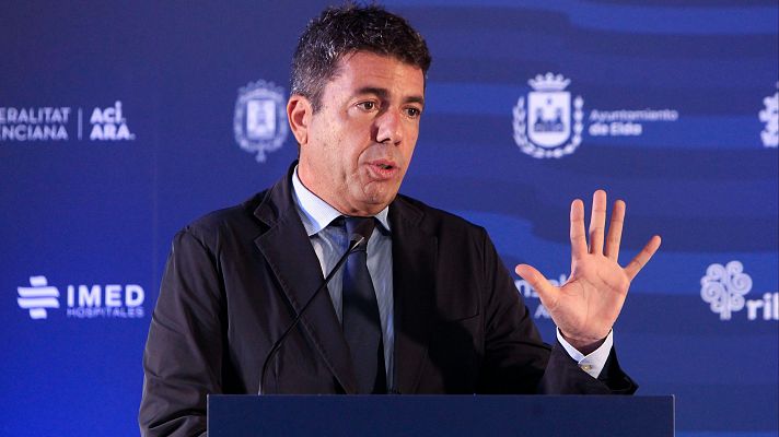 Telediario 2 - La jueza de la dana pide el listado de llamadas que Mazón realizó el 29-O