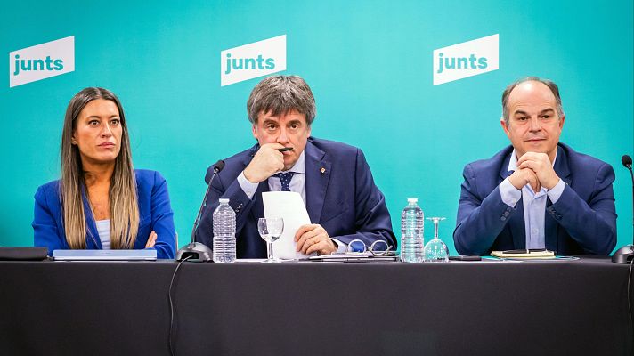 La hora de La 1 - Junts no aclara si apoyaría una moción de censura, pero avisa: "Si el PSOE tiene cuentas pendientes, el PP repite curso"