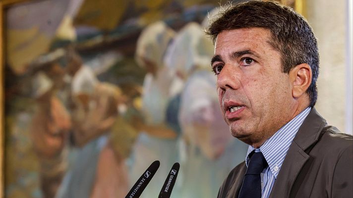 Mazón y el PP, un año difícil de relación a raíz de la dana de Valencia | Ver