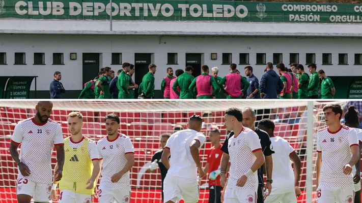 Fútbol - El Toledo busca sorprender al Sevilla en la Copa del Rey
