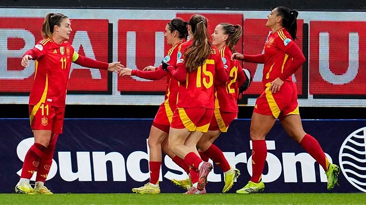 UEFA Women's Nations League - Suecia - España: gol de Alexia Putellas (0-1)
