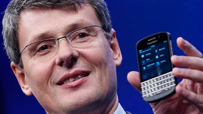 Telediario 1 - Nueva Blackberry en el mercado
