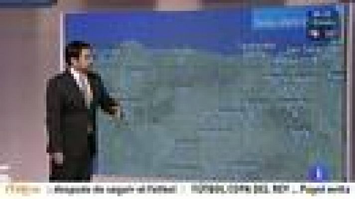 El tiempo - Lluvias débiles en el norte