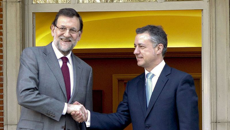 Rajoy y Urkullu coinciden en priorizar la economía y dialogarán sobre la paz