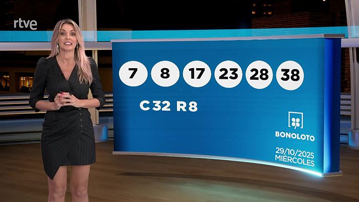 Loterías - Sorteo de la Bonoloto del 29/10/25