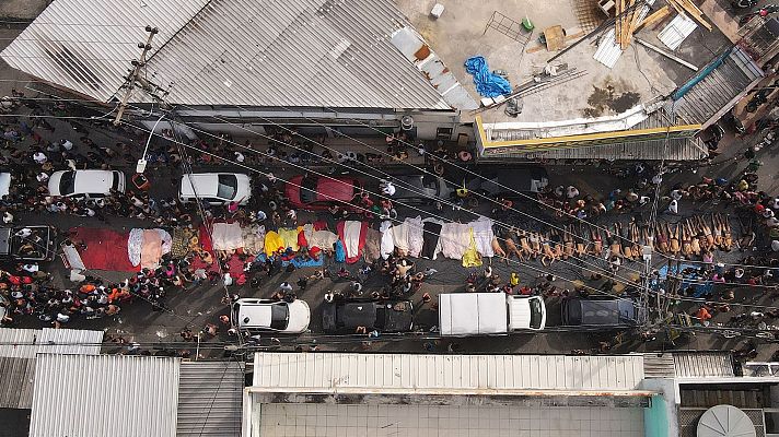 Telediario 1 - Río de Janeiro se recupera de la operación policial contra el crimen que ha dejado más de un centenar de muertos