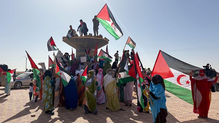 Telediario 2 - Naciones Unidas negocia sobre el futuro del Sáhara Occidental