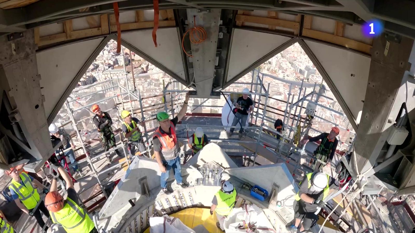La Sagrada Família ja és l’església més alta del món