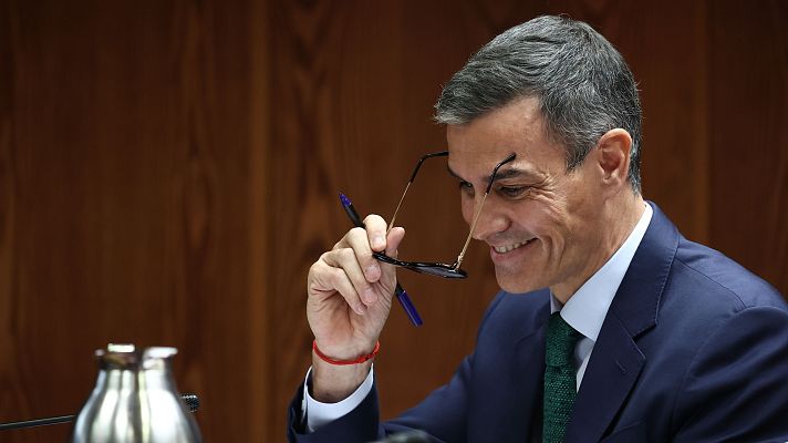 Telediario 1 - El Gobierno asegura que Sánchez salió airoso de la "grotesca" comisión del caso Koldo