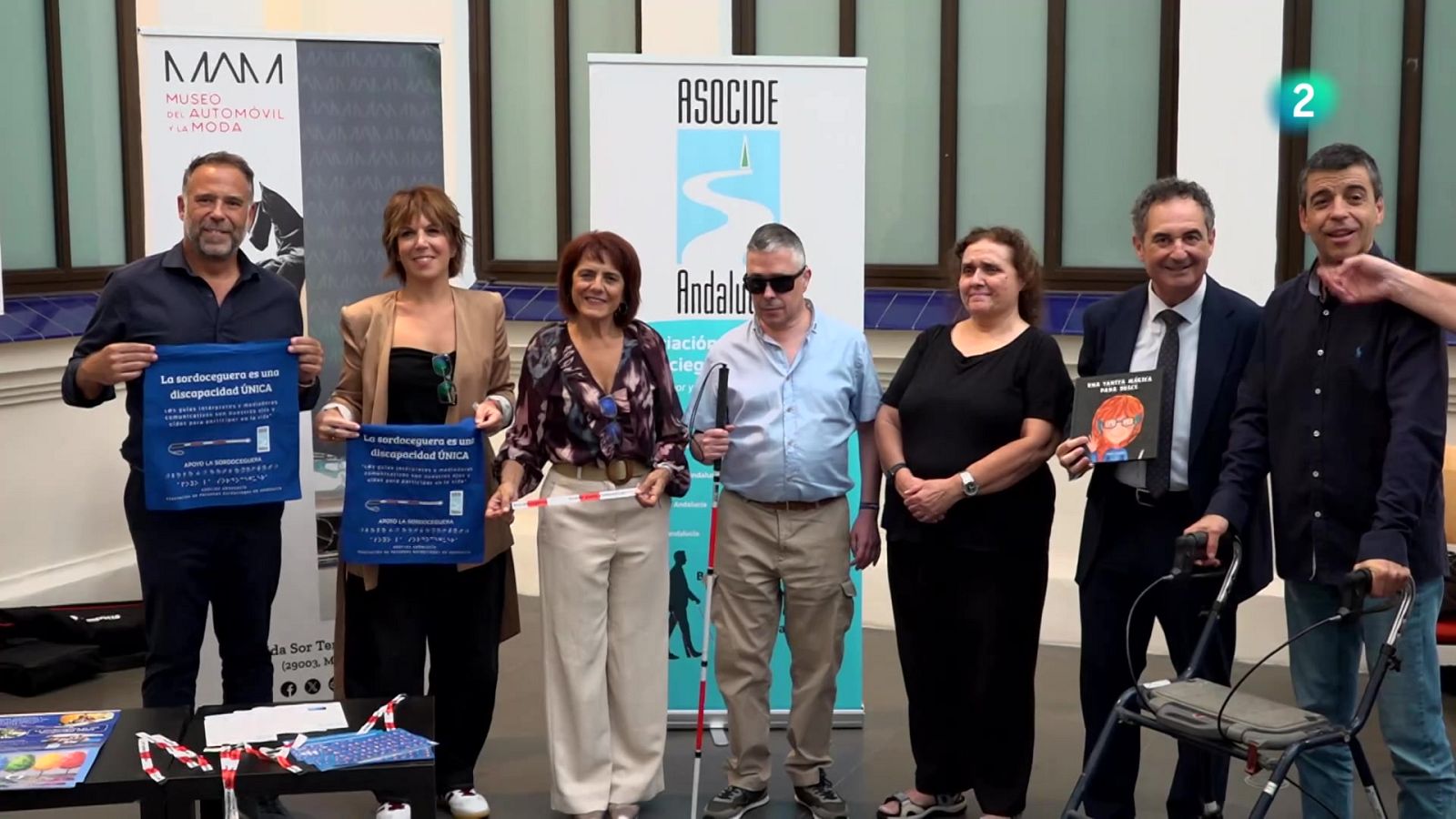 Encuentro de Personas Sordociegas ASOCIDE Andalucía - En lengua de signos | Ver