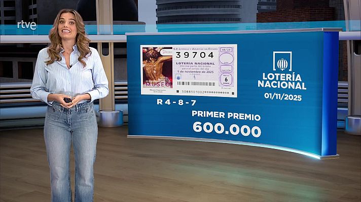 Loterías - Sorteo de la Lotería Nacional del 01/11/2025