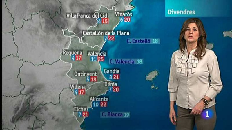 El tiempo en la Comunidad Valenciana - 31/01/13 - Ver ahora