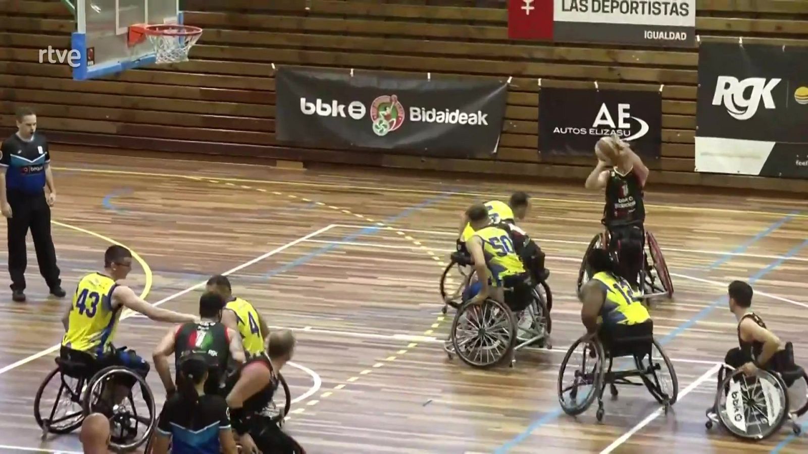 Baloncesto en silla de ruedas - Superliga BSR España. 1ª jornada: Bidaideak Bilbao - Econy Gran Canaria - Baloncesto en silla de ruedas | Ver