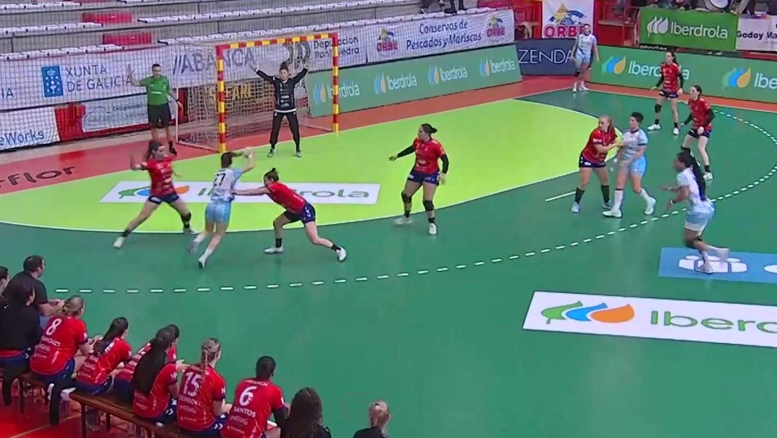 Balonmano - Liga Guerreras Iberdrola. 9ª Jornada: Conservas Orbe Zendal Porriño - Mecalia At. Guardés - Balonmano | Ver