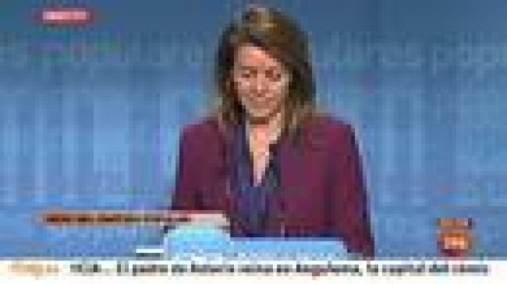 Informativo 24h - Comparecencia íntegra de Cospedal sobre la información de los sobresueldos en negro publicada por El País