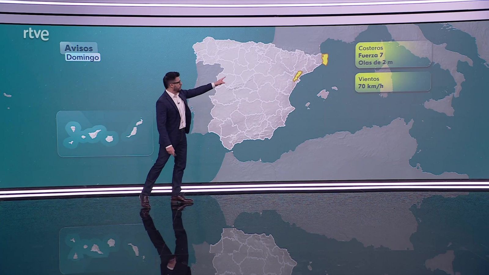 El Tiempo Noche - 02/11/25 - RTVE.es - El tiempo | Ver