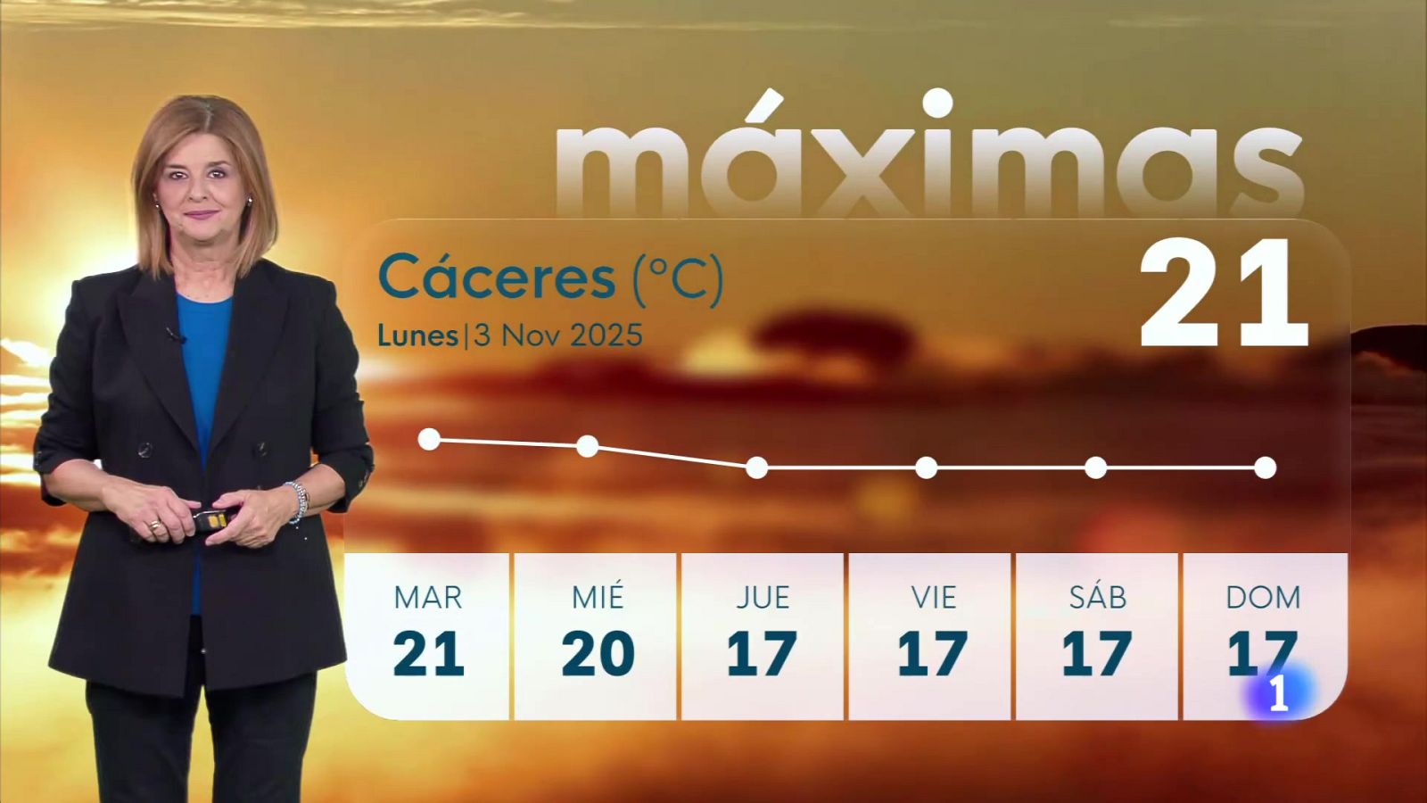 El tiempo en Extremadura - 03/11/2025 - Ver ahora