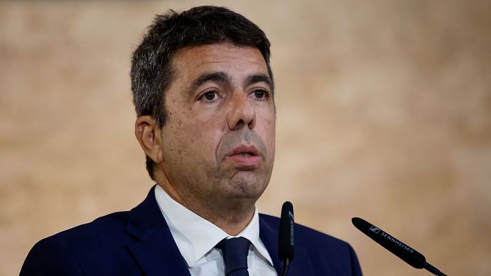 Telediario 1 - Cronología de una dimisión: Mazón, presionado por su partido y por las víctimas de la dana