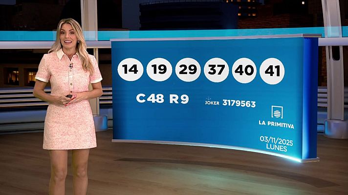 Loterías - Sorteo de la Bonoloto y Primitiva del 03/11/2025