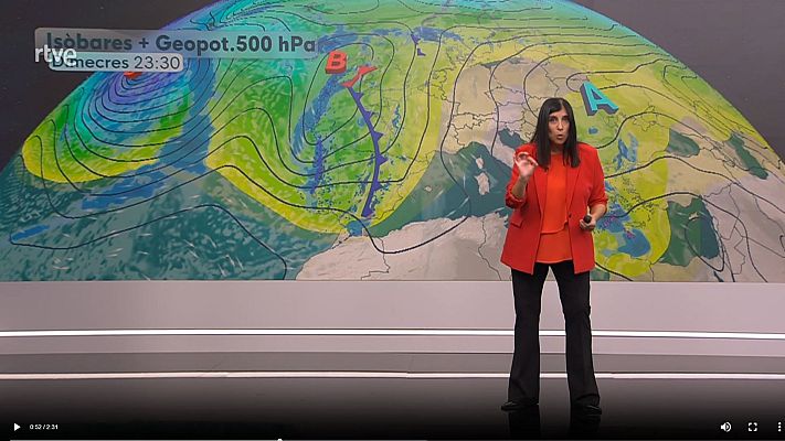 El temps - Aneu preparant paraigües i roba d'abric... arriba un canvi de temps
