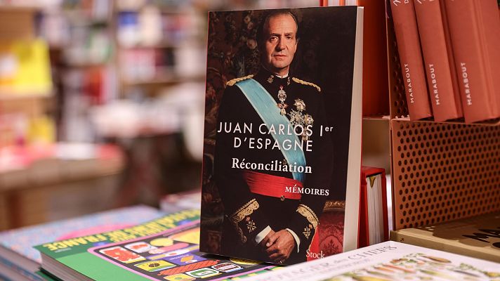 Telediario 1 - A la venta las memorias de Juan Carlos I en librerías francesas