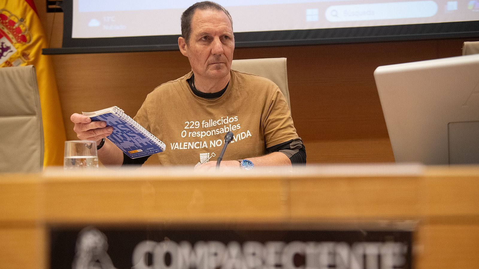 Las víctimas de la dana piden en el Congreso un pacto de Estado - Telediario 1 | Ver