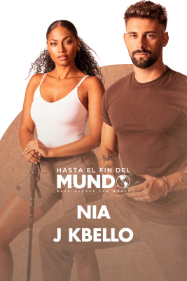 Hasta el fin del mundo - Nia y J Kbello: "Hemos compuesto una canción durante este viaje"