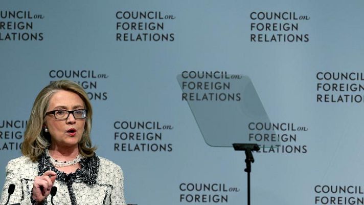 Telediario 1 - Hillary Clinton deja la secretaría