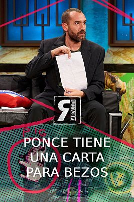 La Revuelta - Ponce tiene una carta para Sergio Bezos