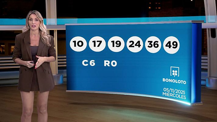 Loterías - Sorteo de la Bonoloto del 05/11/25