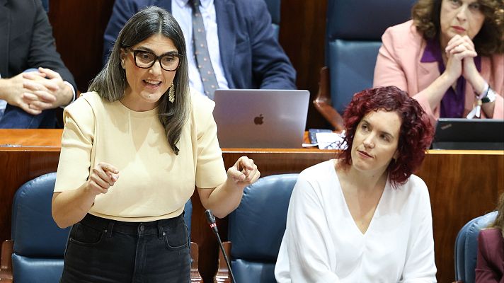 Telediario 1 - Bronca en la Asamblea por la declaración de González Amador: "No es una víctima, es un caradura"