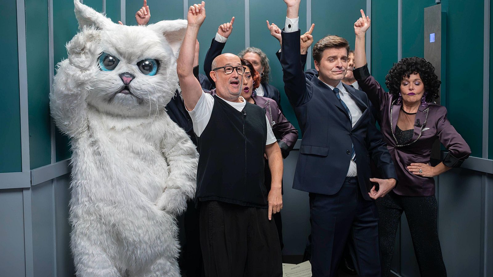 En el ascensor del Late Xou con Javier Cámara - VER AHORA | Ver