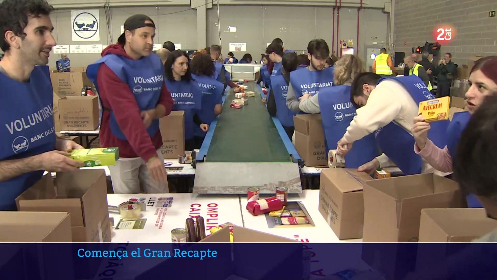 El Banc d’Aliments vol aconseguir 6 milions d’euros amb Gran Recapte - L'Informatiu | Veure
