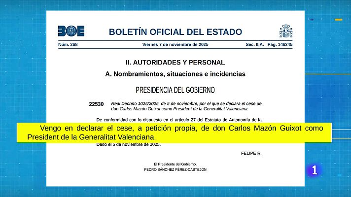 L'informatiu - Comunitat Valenciana - L'Informatiu Comunitat Valenciana 2 - 07/11/25