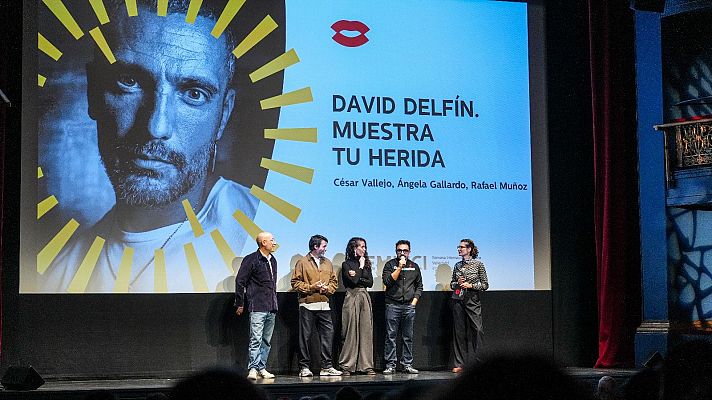 Telediario 1 - RTVE Play estrena el documental 'David Delfín. Muestra tu herida'