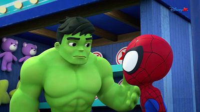 Pon a prueba tu súper fuerza - Spidey y su Superequipo | Ver