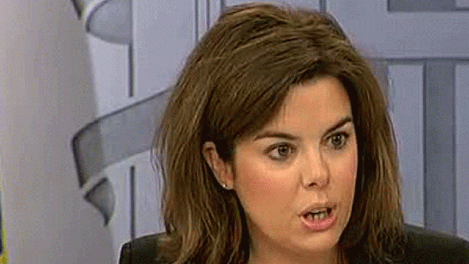 La vicepresidenta del Gobierno elude hablar del 'caso Bárcenas'