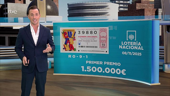 Loterías - Sorteo de la Lotería Nacional del 08/11/2025