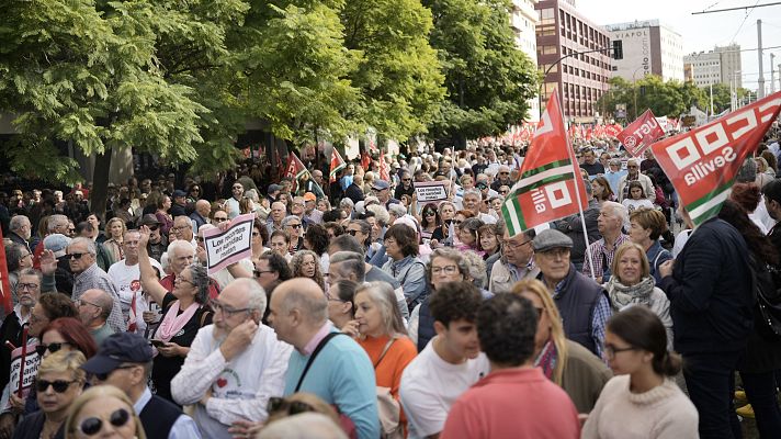 Fin de semana 24h - Manifestaciones en Andalucía contra los recortes en la sanidad pública