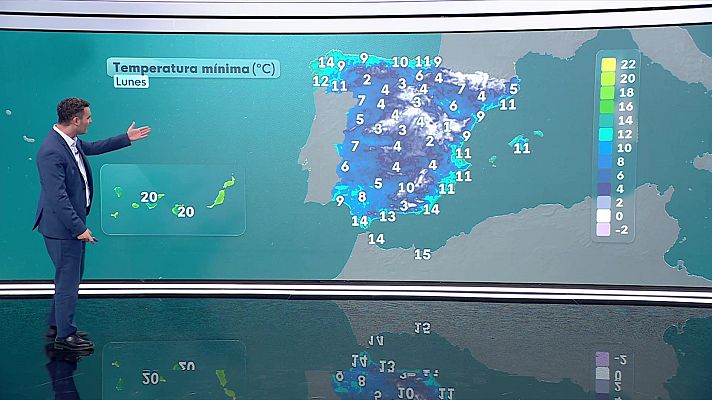 El tiempo - Un frente dejará cielos nubosos o cubiertos con precipitaciones en Galicia, Asturias y extremo noroeste de Castilla y León